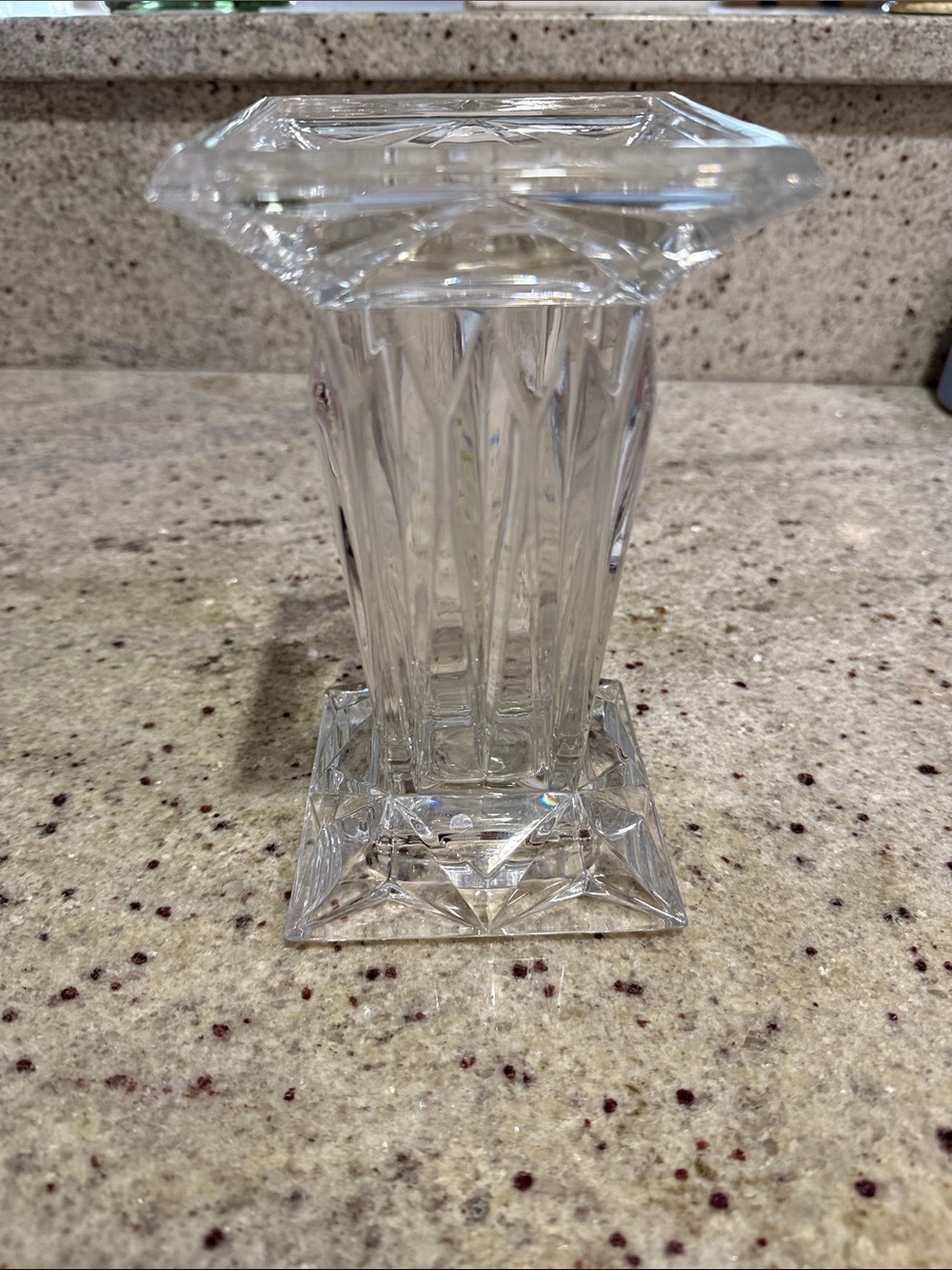 Glass vase or candle stand
